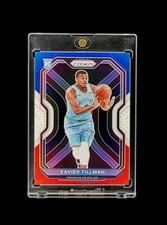 Xavier Tillman - 2020-21 NBA Panini Prizm RWB Holo Rookie RC - #299 Grizzlies 👌