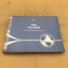 1996 MERCURY VILLAGER ELECTRICAL AND VACUUM TROUBLESHOOTING GUIDE MANUAL BOOK 
