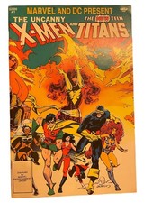 Marvel and DC Present Featuring The Uncanny X-Men and The New Teen Titans #1 FN+