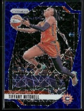 2024 Panini Prizm WNBA - Tiffany Mitchell #57 Blue Velocity Prizm