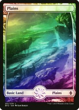 Plains 251 Full Art FOIL Battle for Zendikar Near Mint MTG Magic DNA GAMES