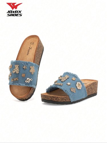 JOMIX Ciabatte Donna Estive Anatomiche Pantofole Zeppa Comode - Photo 27/34