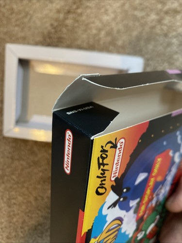 Super Mario World 2 Yoshi's Island SNES Super Nintendo FDO Nur für Display Box - Bild 12 von 14