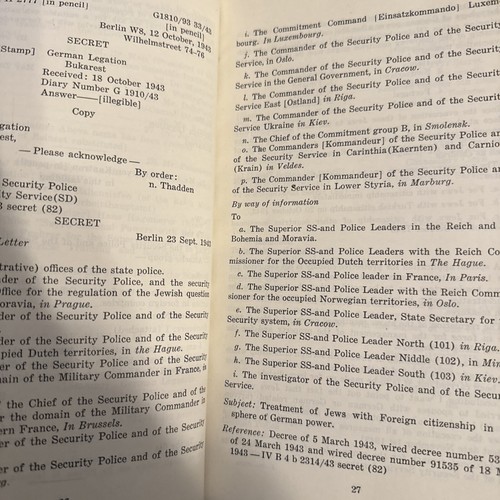 Vintage Book - Nazi Conspiracy and Aggression 1946 -Vol VI (6) Nurnberg Trial - Picture 10 of 10
