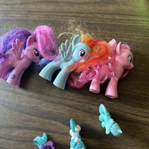 Lot of 6 My Little Pony Unicorn Horse with wings 2010 C-029A - Picture 4 of 8