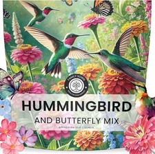 Hummingbird Butterfly Mix - Large 1 Ounce Packet - 7,500 Flower Seeds 412.64 per gallon