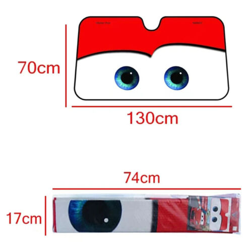 Car Solar Protection 4 Colors Eyes Heated Windshield Sunshade Window Windscreen - Picture 11 of 21