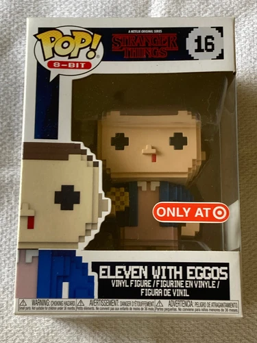 FUNKO POP ELEVEN WITH EGGOS #16 STRANGER THINGS NIB Old Stock 8-Bit Target Ex.