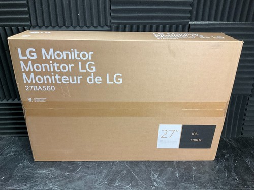 LG 27" LED LCD Monitor 1080p 27BA560-B ✅❤️️✅❤️️ BRAND NEW! - Picture 3 of 3