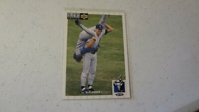 1994 UPPER DECK COLLECTOR'S CHOICE # 403 KIRK GIBSON   BASEBALL CARD