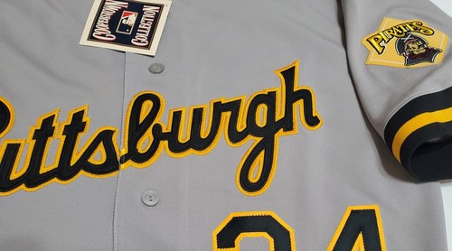 AUTHENTIC MAJESTIC BARRY BONDS LARGE, PITTSBURGH PIRATES TBTC Trikot USA 6240 - Bild 6 von 11