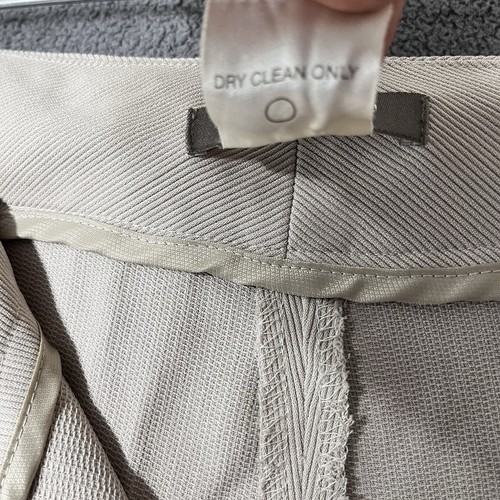 KENAR Wide Leg pants women's 10 Cream Beige Clasp dress Business casual - Picture 7 of 11