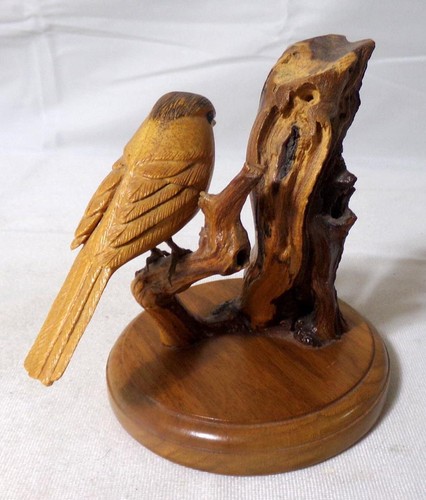 Impressions in Wood Hand Carved Richard Southard Sculpture Wood Carving - Picture 5 of 9