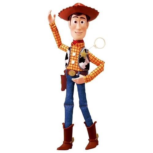 TAKARA TOMY Disney Toy Story figura parlante versión Woody Remix de Japón NUEVO - Imagen 1 de 9