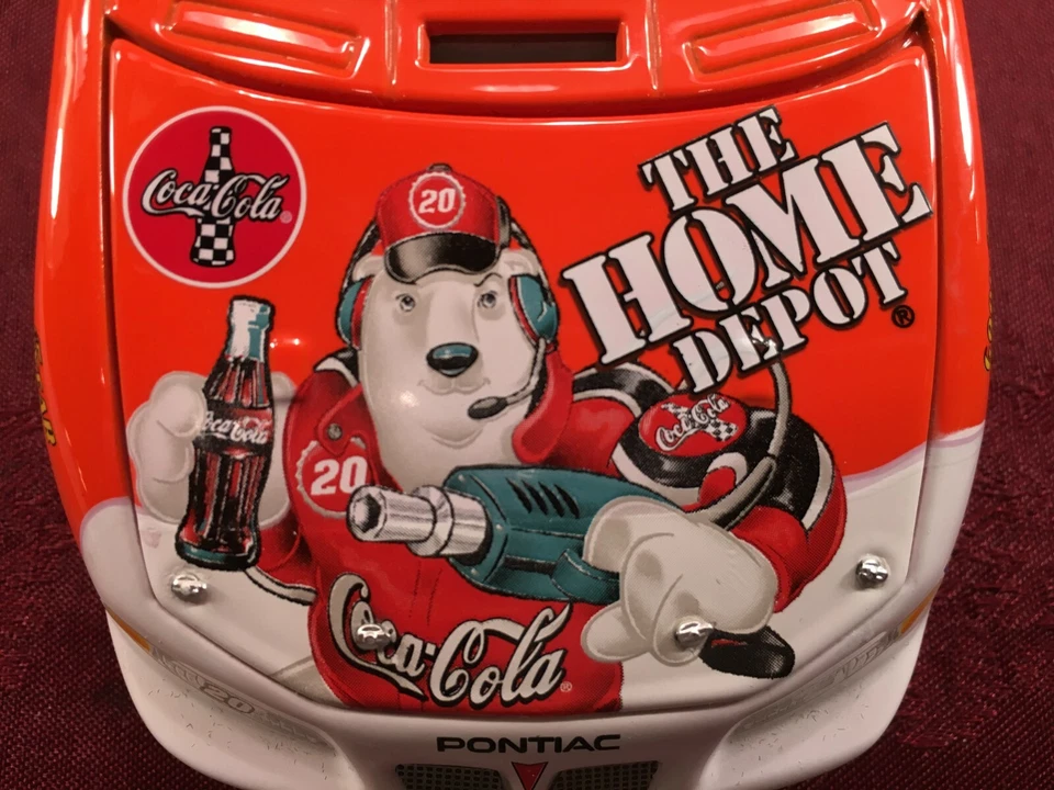 TONY STEWART #20 Coca Cola Polar Bear 2001 RCCA 1/24 Elite 1/64 Car Diecast SET - Image 4 of 4