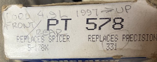 U-Joint 5-178X NIB Federated PT 578 Replaces Spicer 5-178X & Precision 331 - Picture 2 of 2
