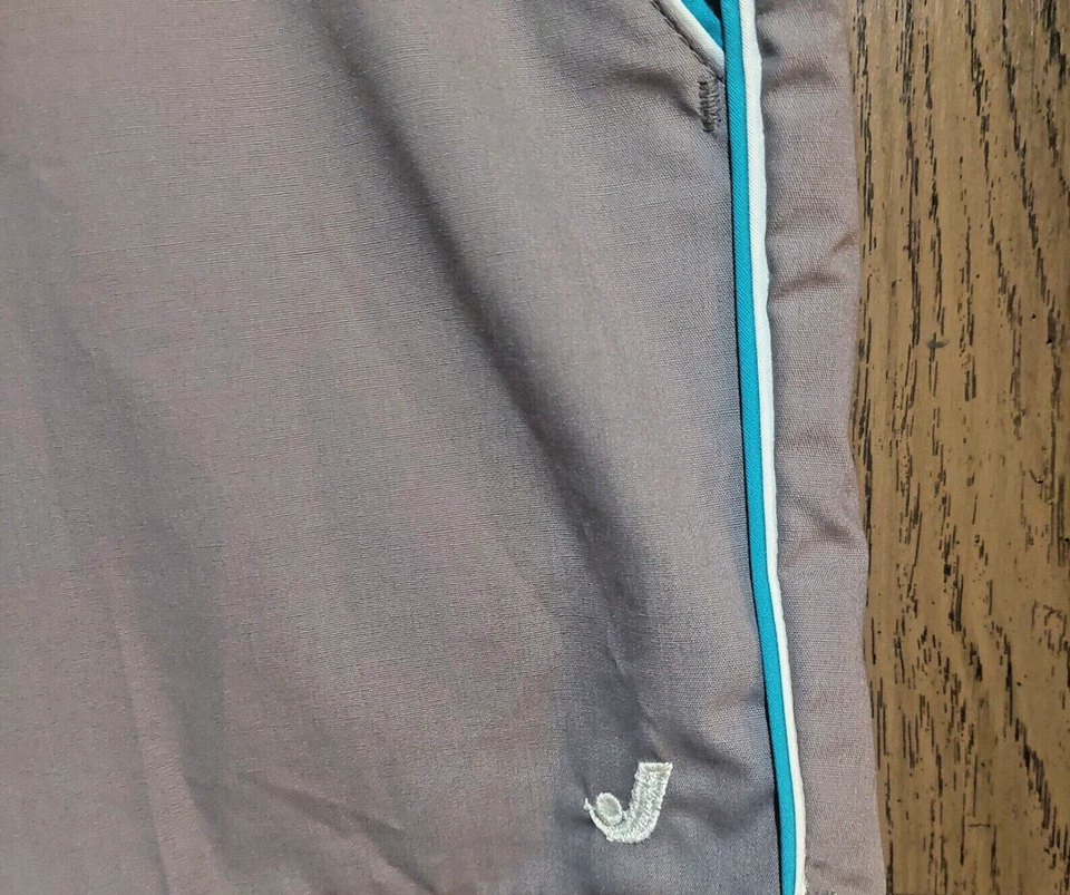 Pantalones cortos vintage años 70 Jantzen para hombre tenis navegación gris talla 36 cintura elástica Foto 2 de 4