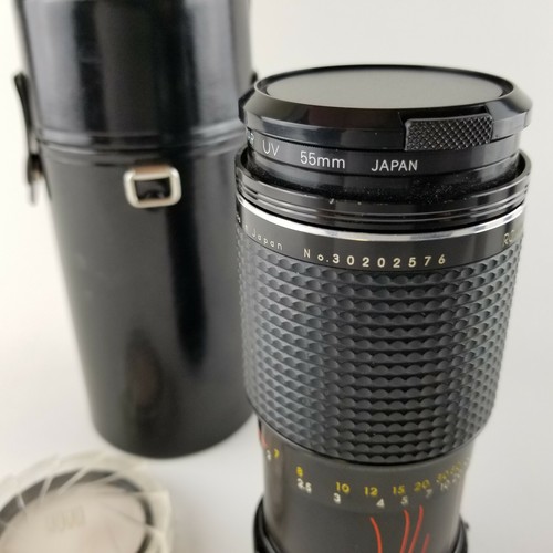 Rokinon Zoom Lens 75-200mm 1 : 4 Made in Japan No 30202576 With Case NMC - Picture 8 of 11