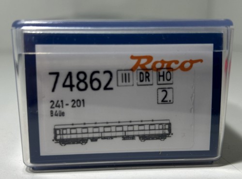 Roco H0 74862 Schnellzugwagen 2. Klasse DR Ep. III NEU & OVP - Picture 6 of 6