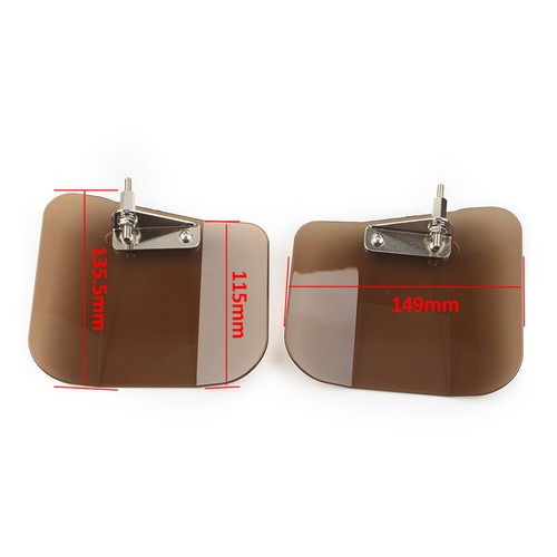 For Honda GL1800 F6B Motorcycle Air Wing Windshield Deflector Mirror Mount US pr - Picture 9 of 9