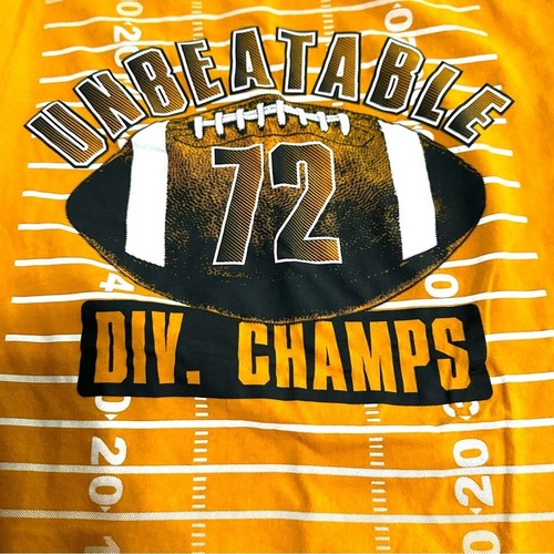 The Children’s Place Boys XXL set of 2 long sleeved tops red yellow football - Picture 5 of 7