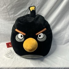 Angry Birds Black Plush Bomb Beanbag  13
