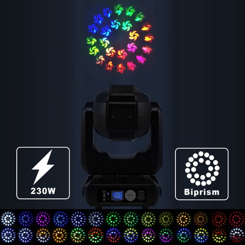 230W Mini 7R Beam Moving Head Light Stage Light Effect DMX 512 for Disco Bar - Picture 8 of 10
