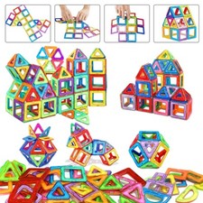 Magnetic Blocks Building Toys Tiles for Kids medium size STEM Construction Toys.