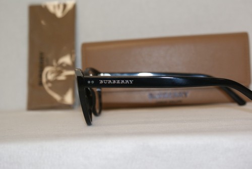 Brand New Authentic Burberry Eyeglass 2194 Shiny Black 3001 Size 48-20mm & Case! - Picture 3 of 5
