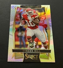2016 Panini Select - Concourse Tyreek Hill #65 Silver Prizm (RC)
