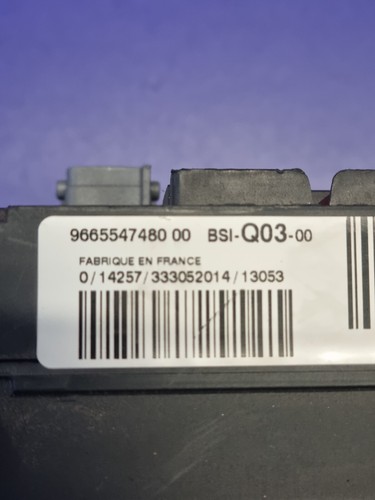 CITROEN C4 II ECU BSI MODULE 966554748000 #1537 - Zdjęcie 3 z 4