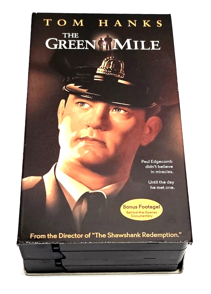 The Green Mile VHS 2000 Stephen King Includes Behind The Scenes Documentary - Image 3 of 4