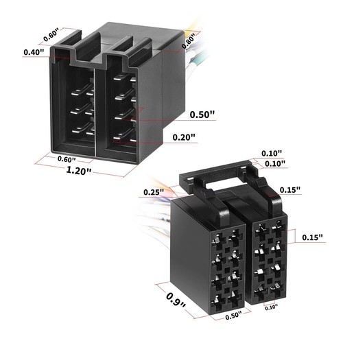 Adaptador de arnés de cable radio ISO 16 pines para semirremolque Peterbilt Freightliner - Imagen 18 de 20