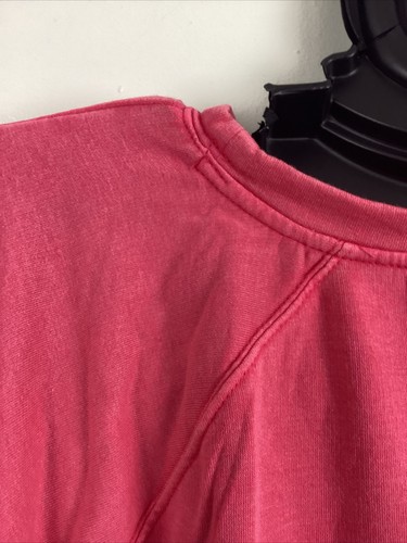 LIVI 3/4-Sleeve Sweatshirt ROUGE RED Tie-Dye Soft French Terry Lane Bryant - Picture 10 of 12
