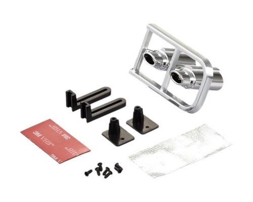 Killerbody Auspuff Set Oval Chrome für LED Einbau KB48282  - Bild 1 von 4