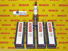 Audi, Volkswagen 4 Piece Spark Plug Set - BOSCH 0242240627, FR6KPP332S - OEM VW