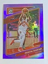 2021-22 Panini Donruss Optic Basketball Purple Prizm Base #123 Pascal SIAKAM