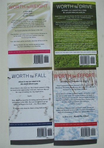 MARA JACOBS 4 Book Lot COPPER COUNTRY Romance Series WORTH THE WEIGHT DRIVE FALL - Picture 3 of 3