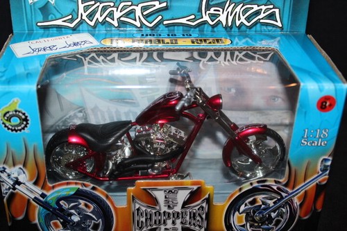JESSE JAMES WEST COAST CHOPPER MUSKELMASCHINEN MOTORRAD SAMMLERSTÜCK NEU IN VERPACKUNG - Bild 3 von 3