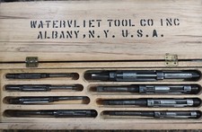 VINTAGE WATERVLIET TOOL Co. HAND REAMER SWT 15/32” To 1- 1/16”  8 Pcs