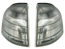 Frontblinker Set in Smoke für Mercedes W202 C-KLASSE graue Blinker Paar TYC