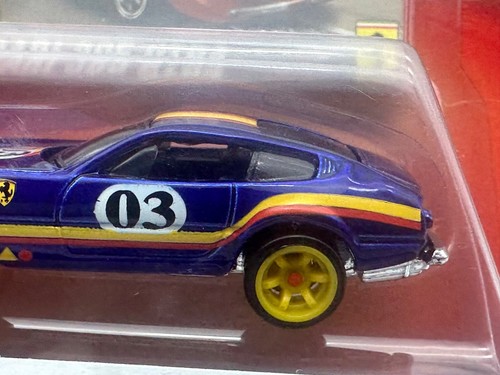 Hot Wheels Ferrari Racer 365 GTB4, Blue, 1:64, NIB - Picture 7 of 11