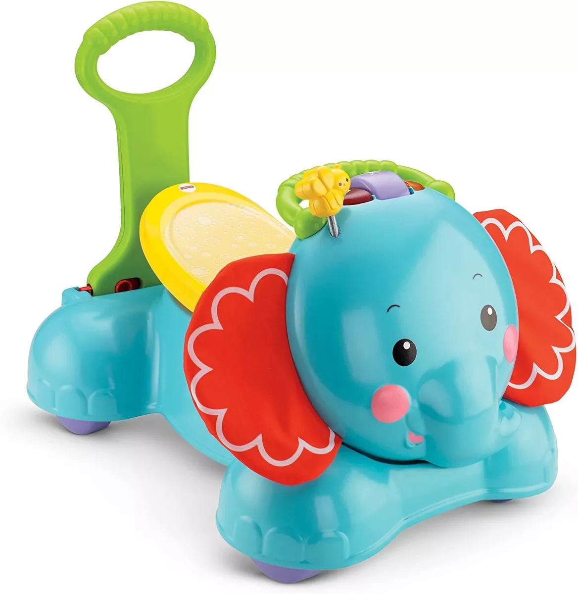 Fisher price elephant ride on toy deals
