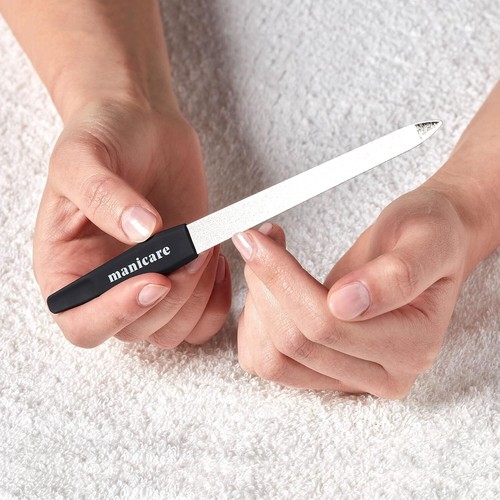 Manicare Sapphire Nail File, Long Double Sided With Coarse and Fine Grit - Picture 3 of 5