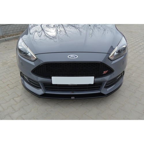Difusor delantero difusor V2 diseño Maxton negro brillante para Focus St Mk3 Facelift - Imagen 3 de 7