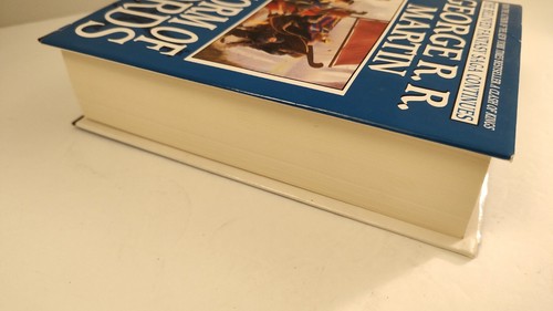 Vintage Book Club Edition A Storm of Swords by George R R Martin Game of Thrones - Foto 4 di 6