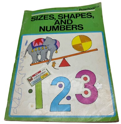 a golden readiness workbook preschool sizes shapes and numbers book READ