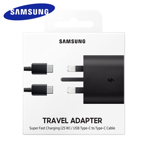 Adaptateur chargeur super rapide pour Samsung 25 W câble USB-C Galaxy S20 S21 S22+ - Photo 2 sur 24