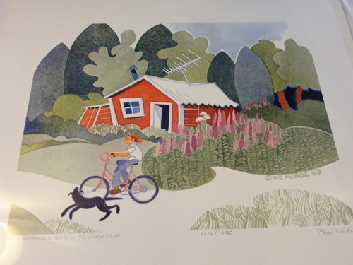 “Cabaña abandonada – Talkeetna” por Rie Muñoz 1993 – Firmado y numerado 1212/1250 - Imagen 6 de 7