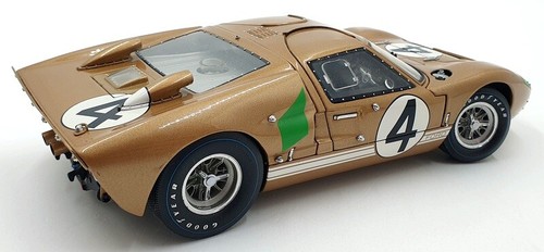 Exoto 1/18 Scale Diecast 18046 - Ford GT40 MKII 1966 Le Mans #4 Gold - Picture 2 of 5